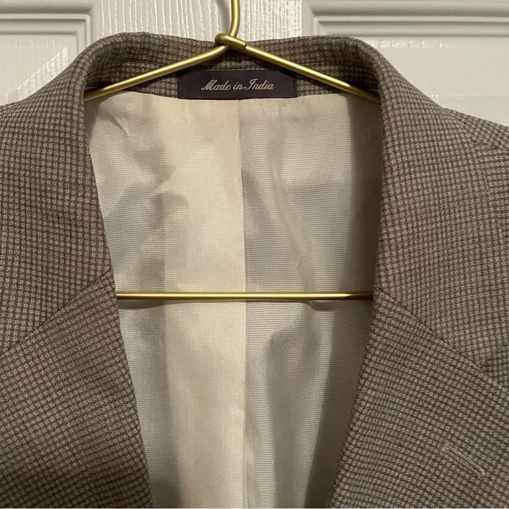Oscar del la Renta Tan Men's Blazer
